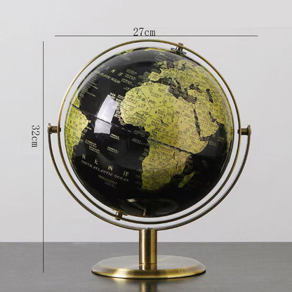 Vintage Modern World Globe Desk Decoration