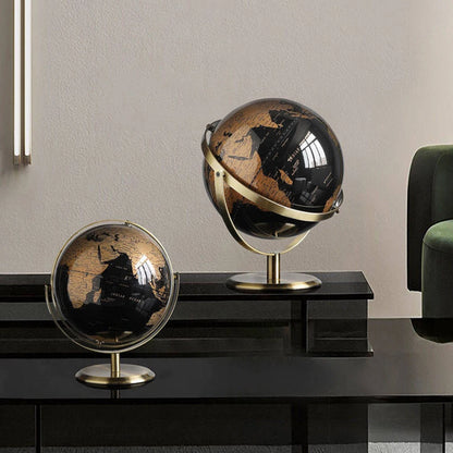 Vintage Modern World Globe Desk Decoration