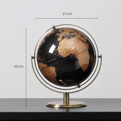 Vintage Modern World Globe Desk Decoration